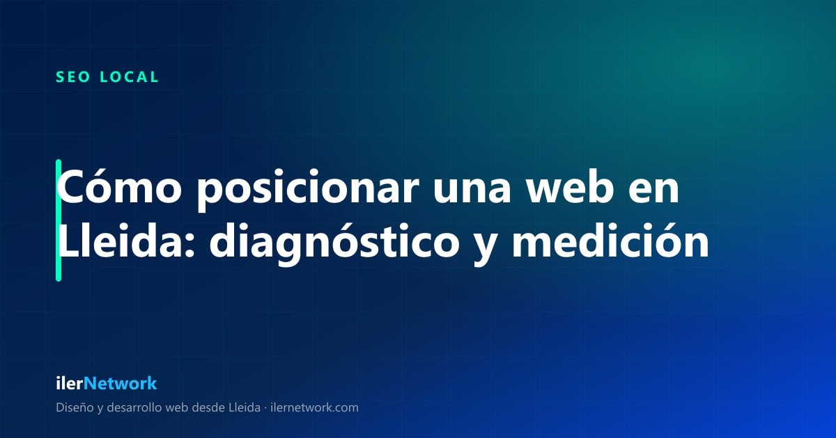 Revisión de una presencia web en búsquedas relacionadas con Lleida