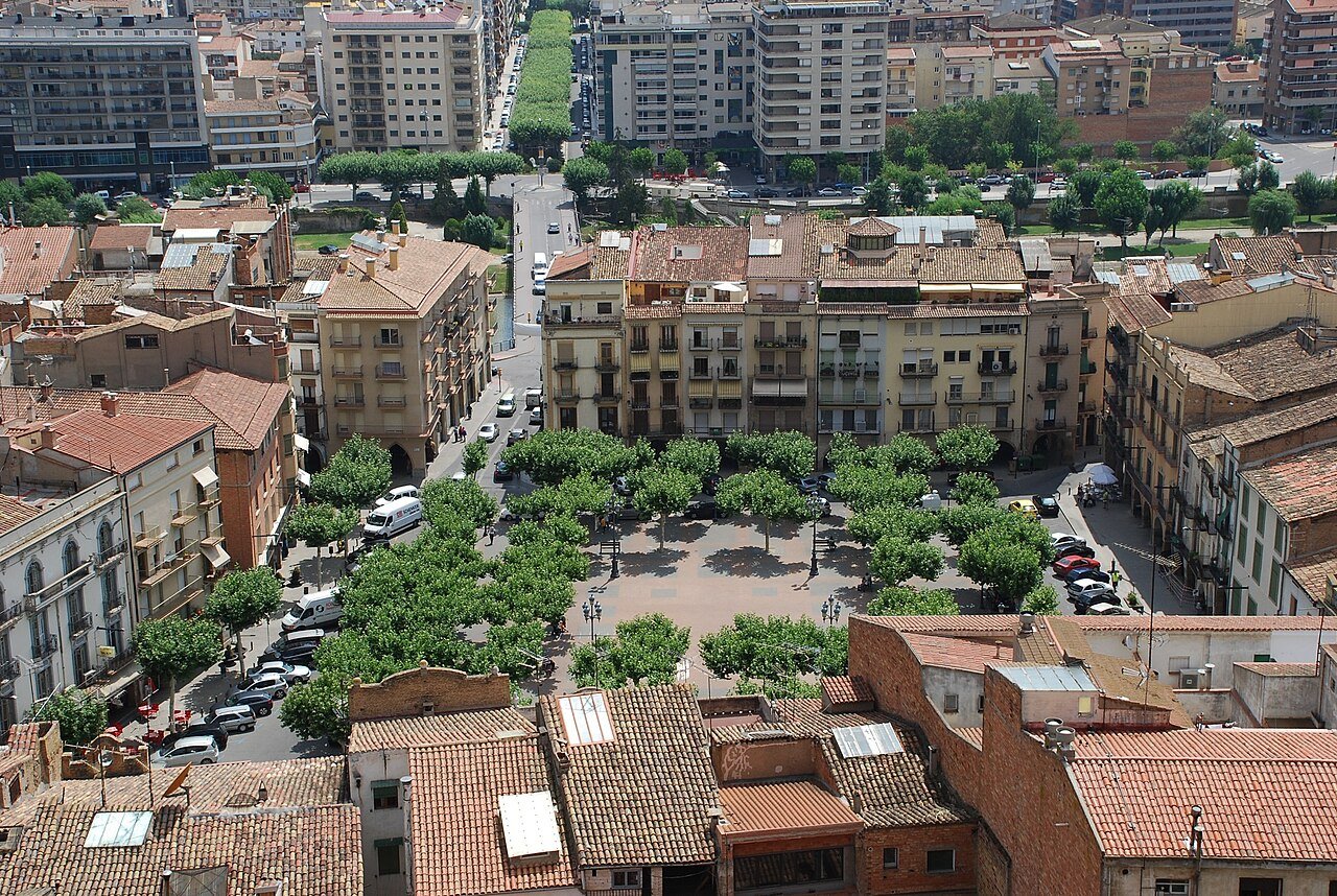 Diseño web en Balaguer (Noguera) — foto del pueblo vía Wikimedia Commons