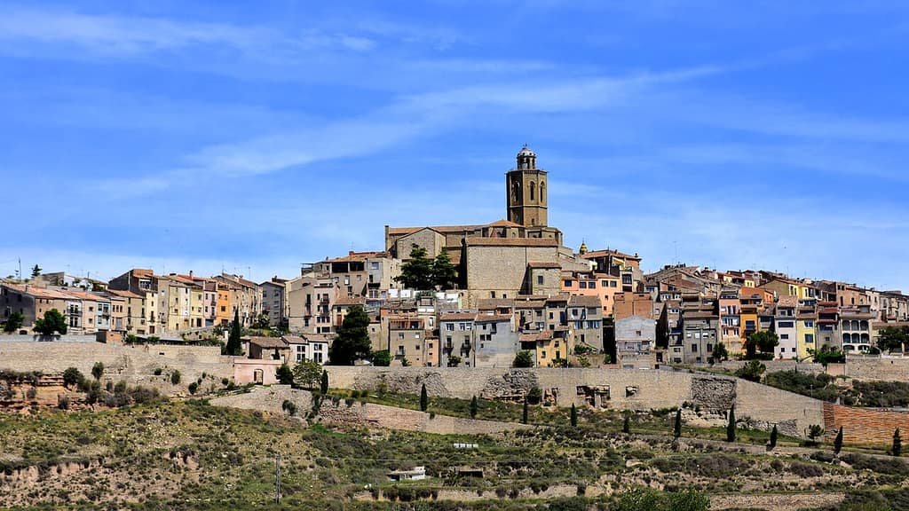 Vista general de Cervera (Lleida)