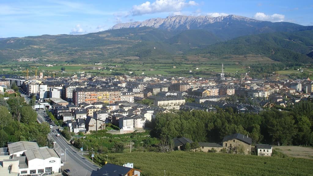 La Seu d’Urgell vista desde la Torre Solsona (Lleida)