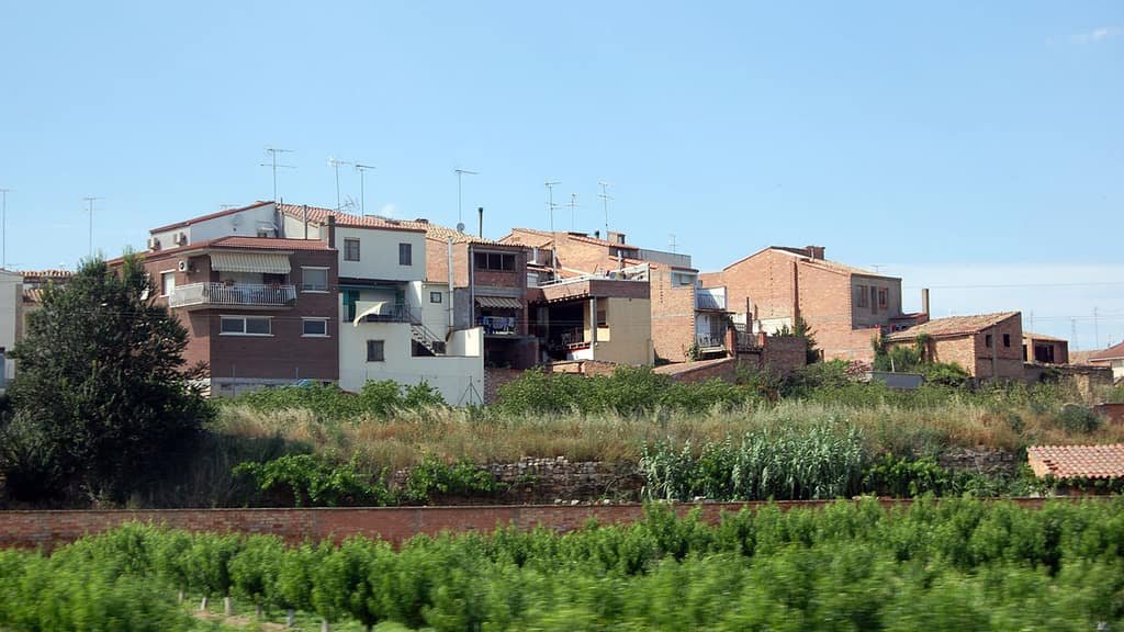 Vista de Seròs (Lleida)