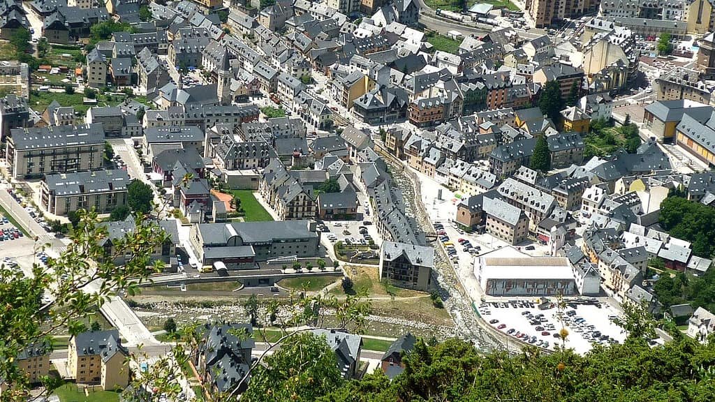 Vielha, en la Val d’Aran (Lleida)