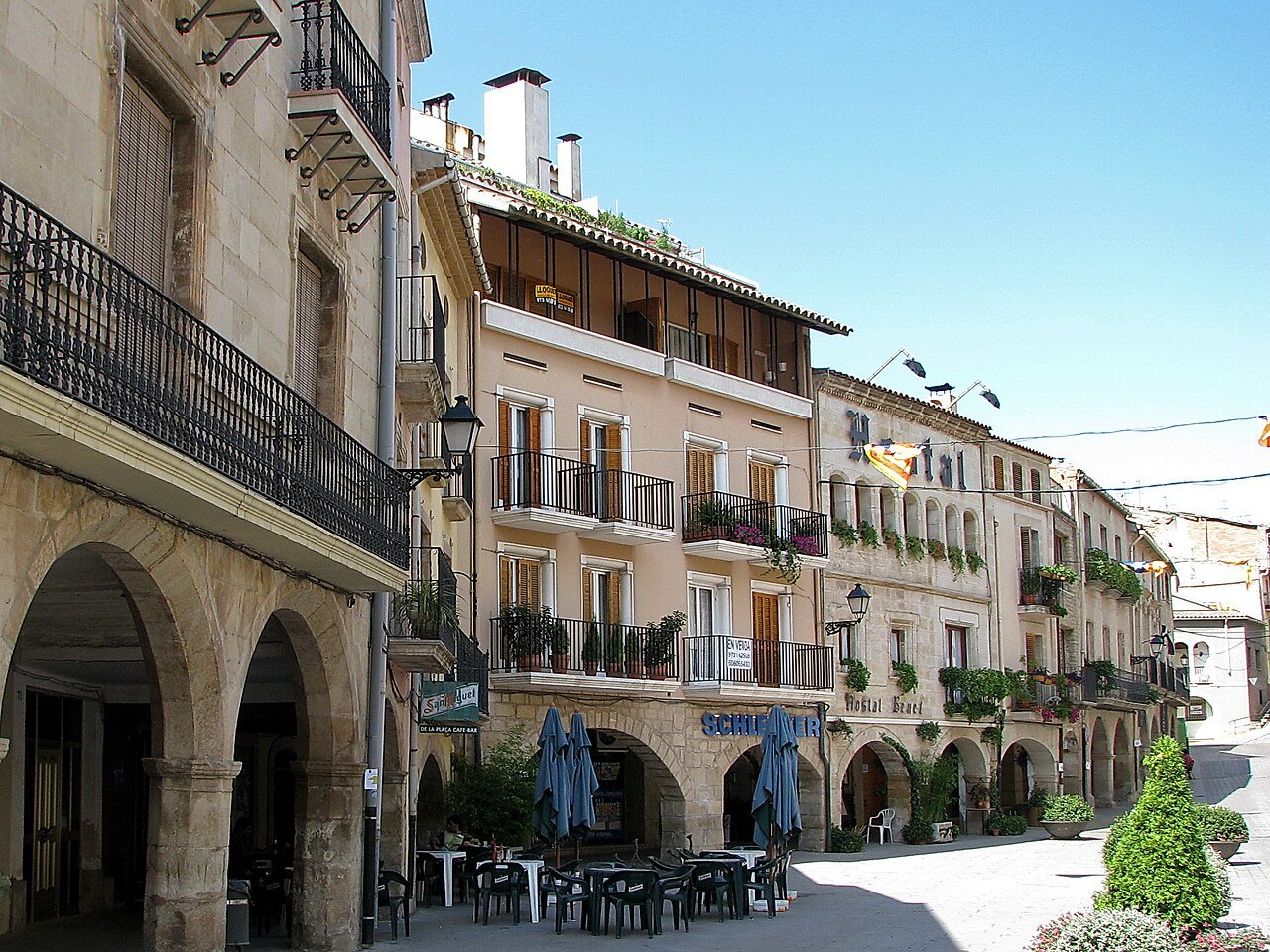 Diseño web en Les Borges Blanques (Garrigues) — foto del pueblo vía Wikimedia Commons