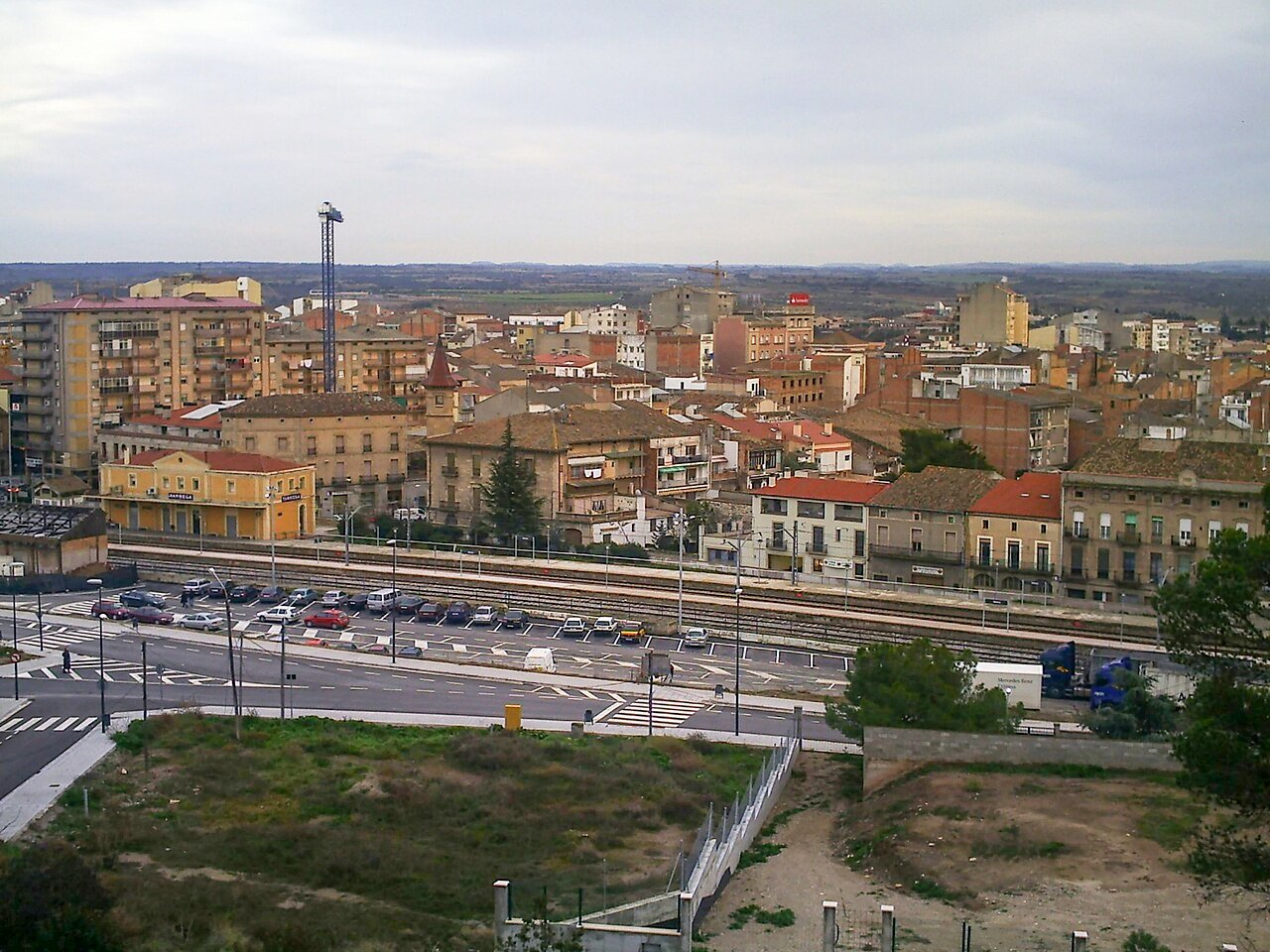 Diseño web en Tàrrega (Urgell) — foto del pueblo vía Wikimedia Commons