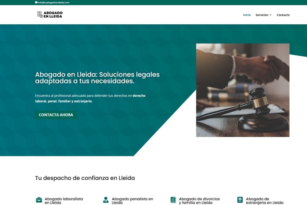 ABOGADO LLEIDA - Web Corporativa