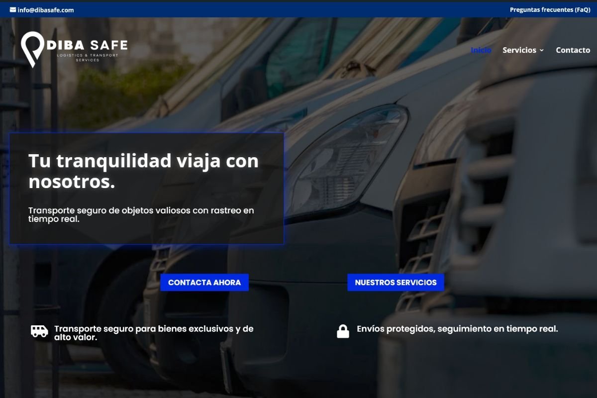 DIBA SAFE - Web Corporativa