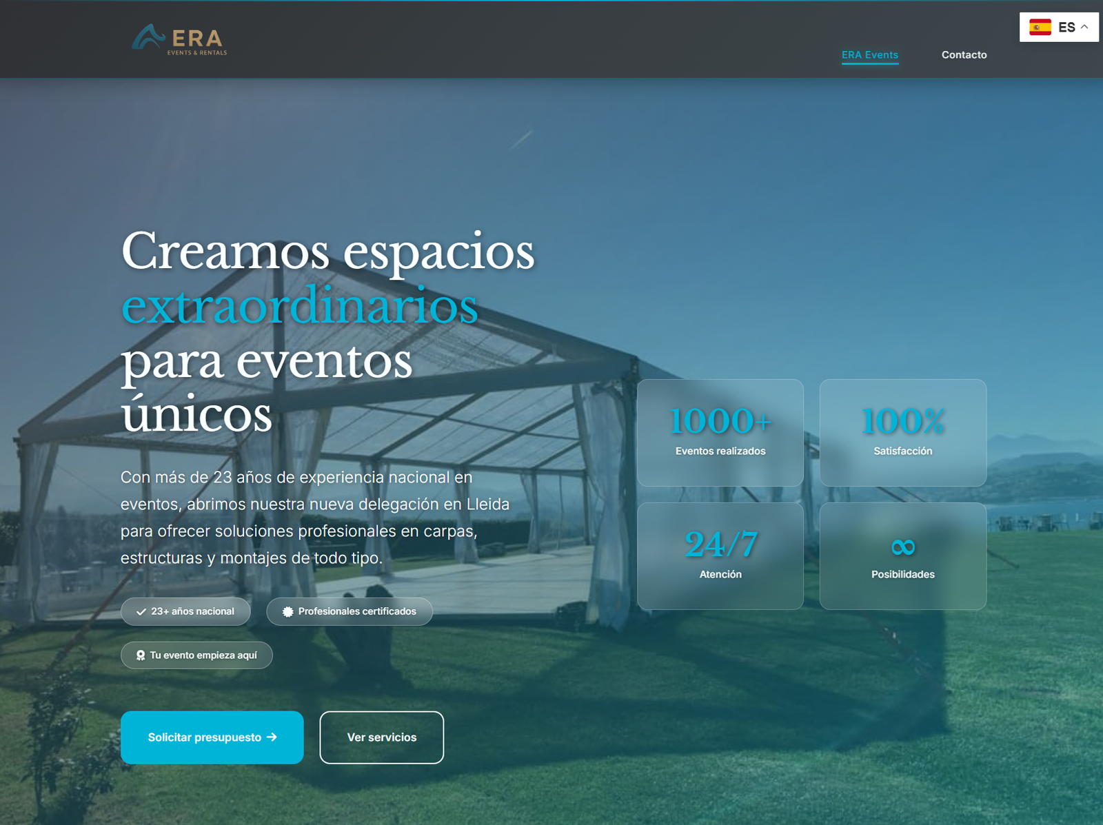ERA EVENTS - Web Landing