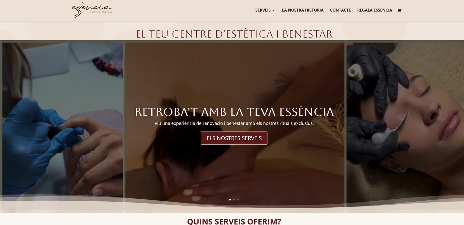 ESSENCIA - Web Corporativa