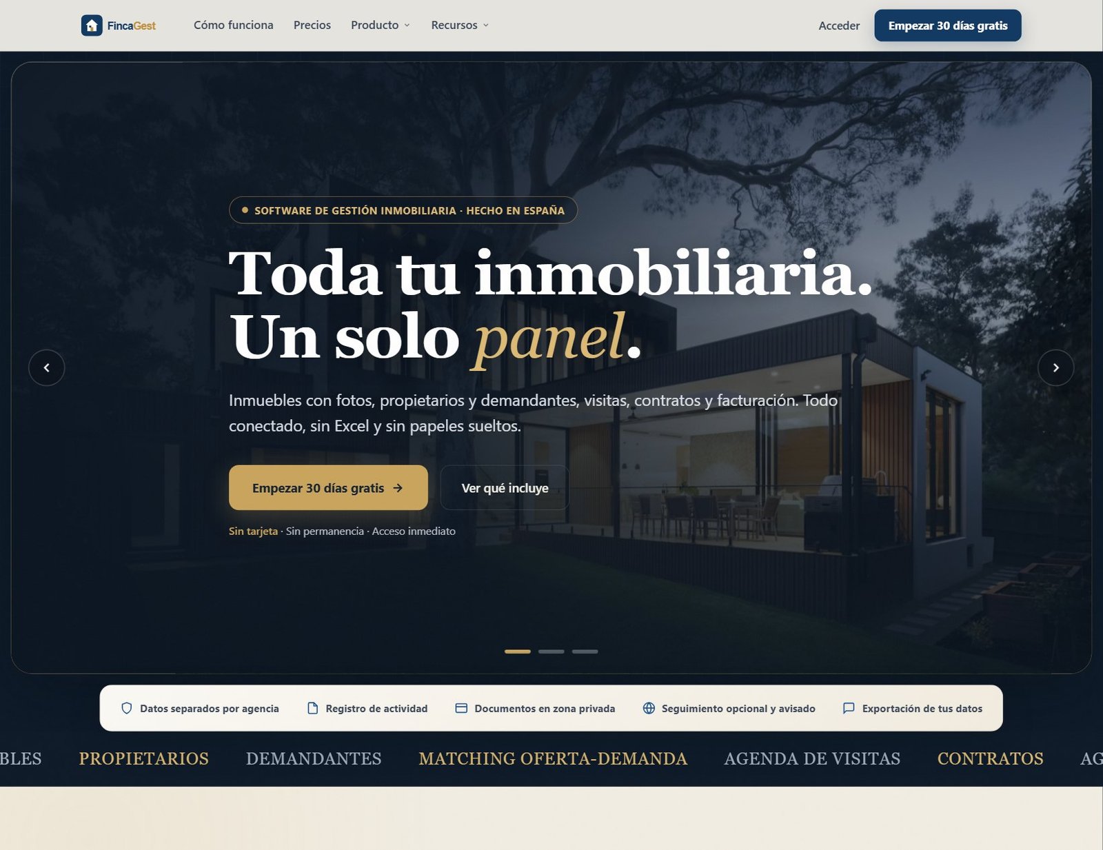 Web de FincaGest