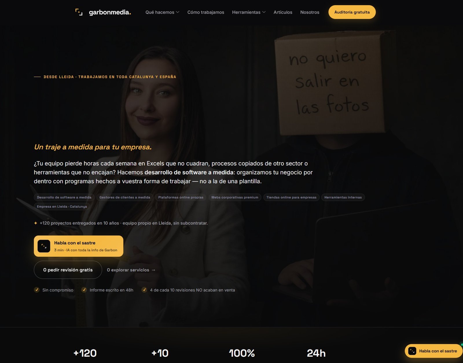 GARBON MEDIA - Web Corporativa