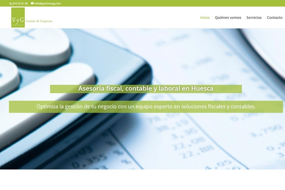 GESTION VYG - Web Corporativa