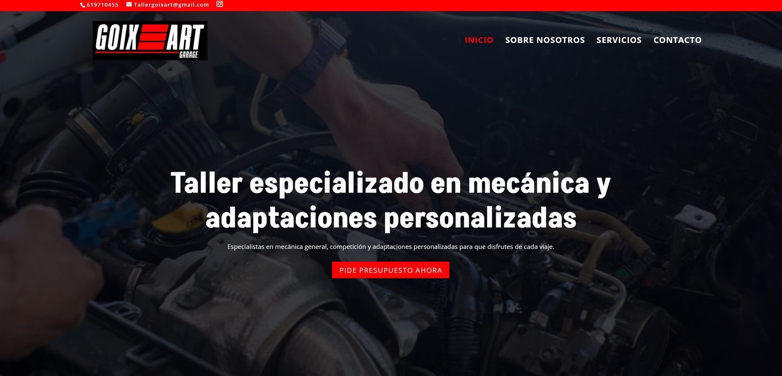 GOIXART - Web Corporativa