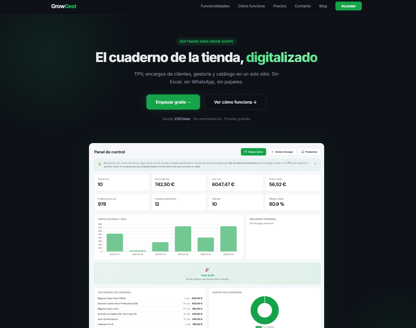 GROWGEST - Web CRM