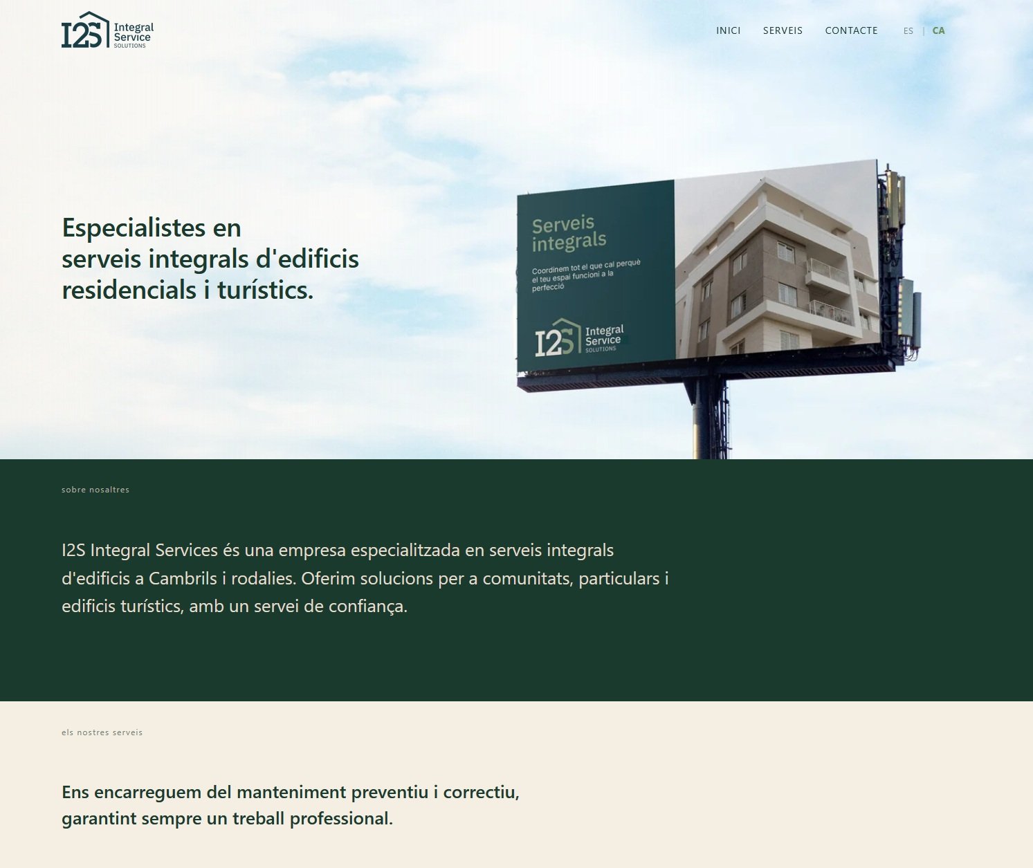 I2S INTEGRAL - Web Corporativa