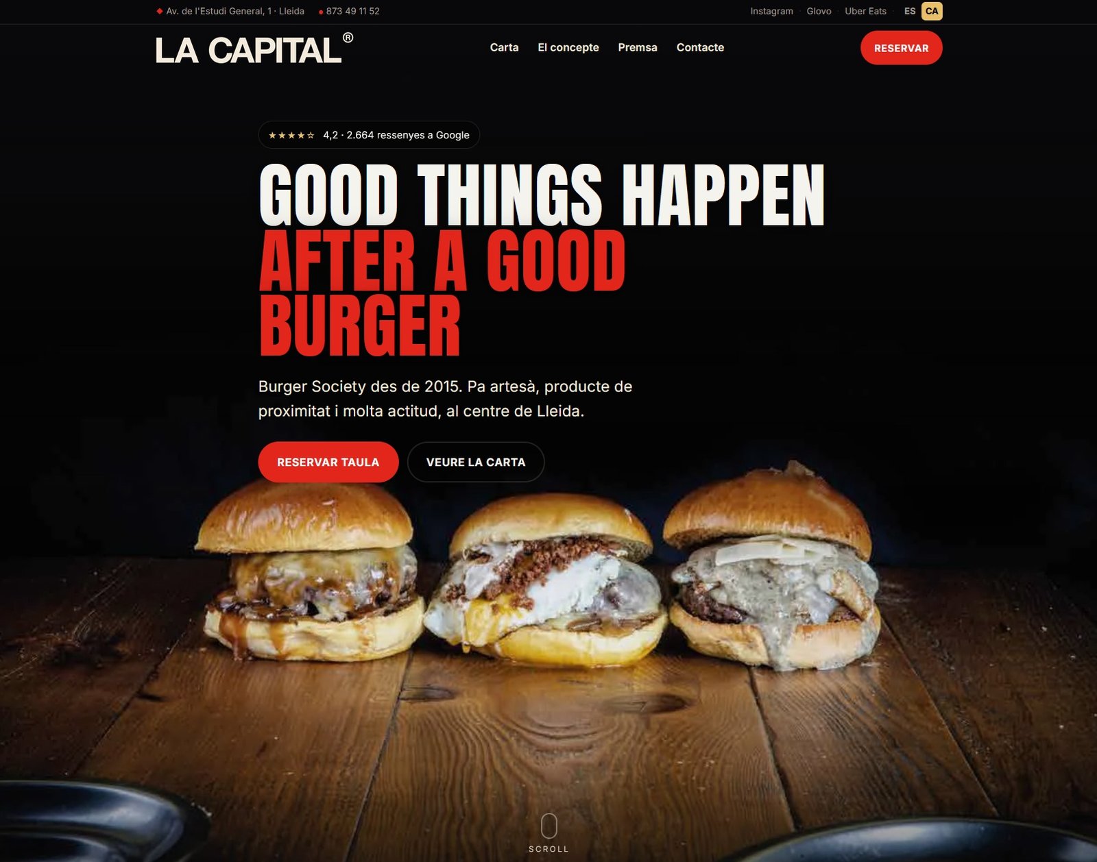LA CAPITAL — web Corporativa