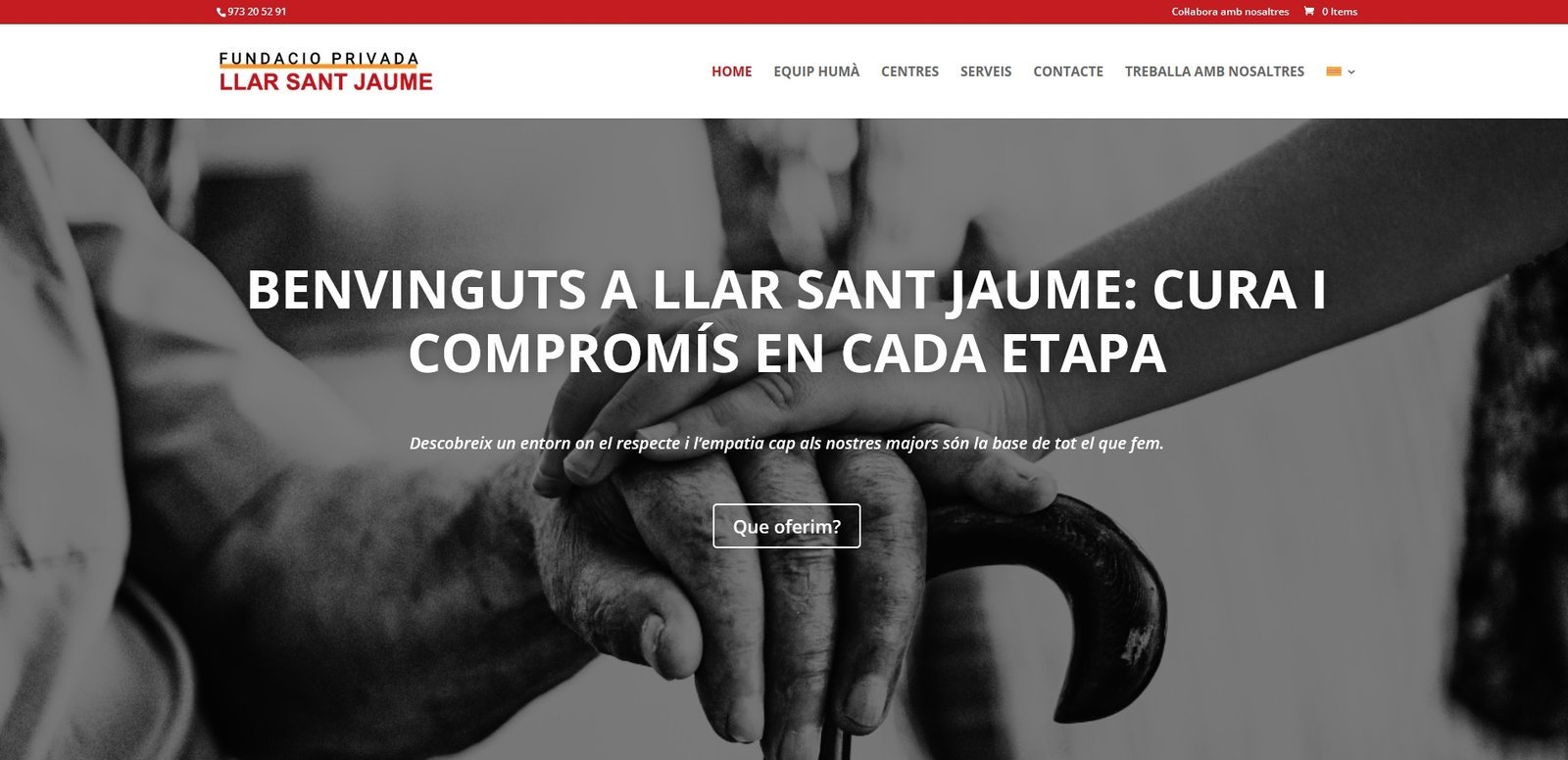 LLAR SANT JAUME - Web Corporativa