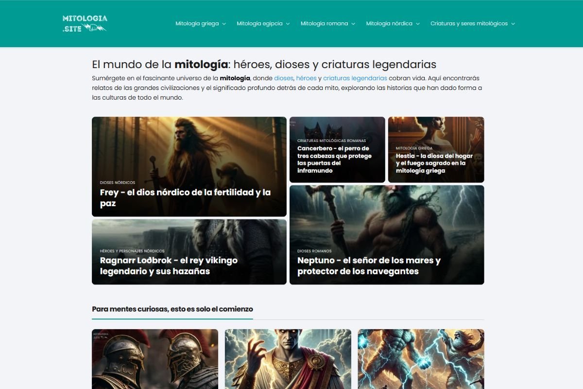 MITOLOGIA - Web Blog