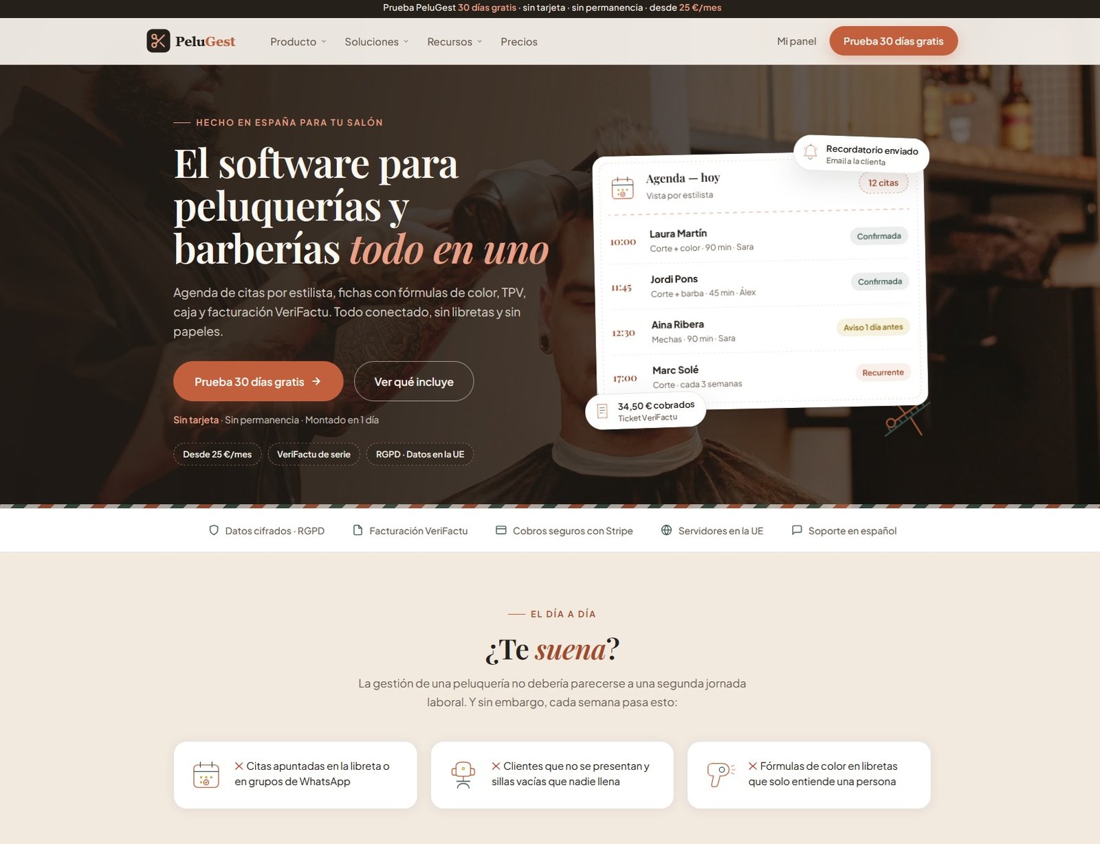 Web de PeluGest