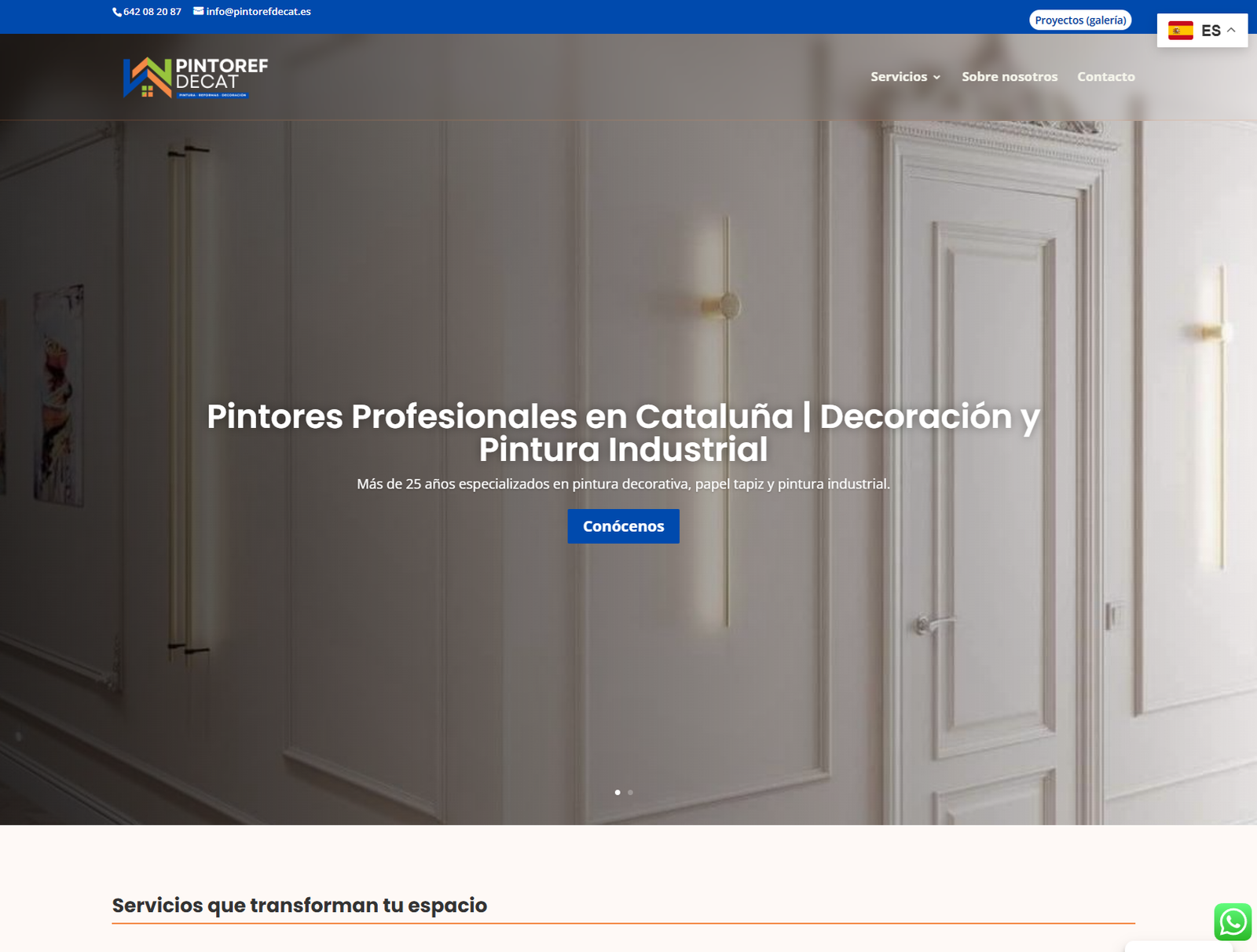 PINTOREF - Web Corporativa