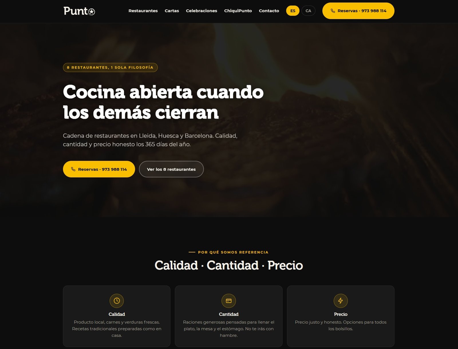 PUNTO ESTRELLA - Web Corporativa