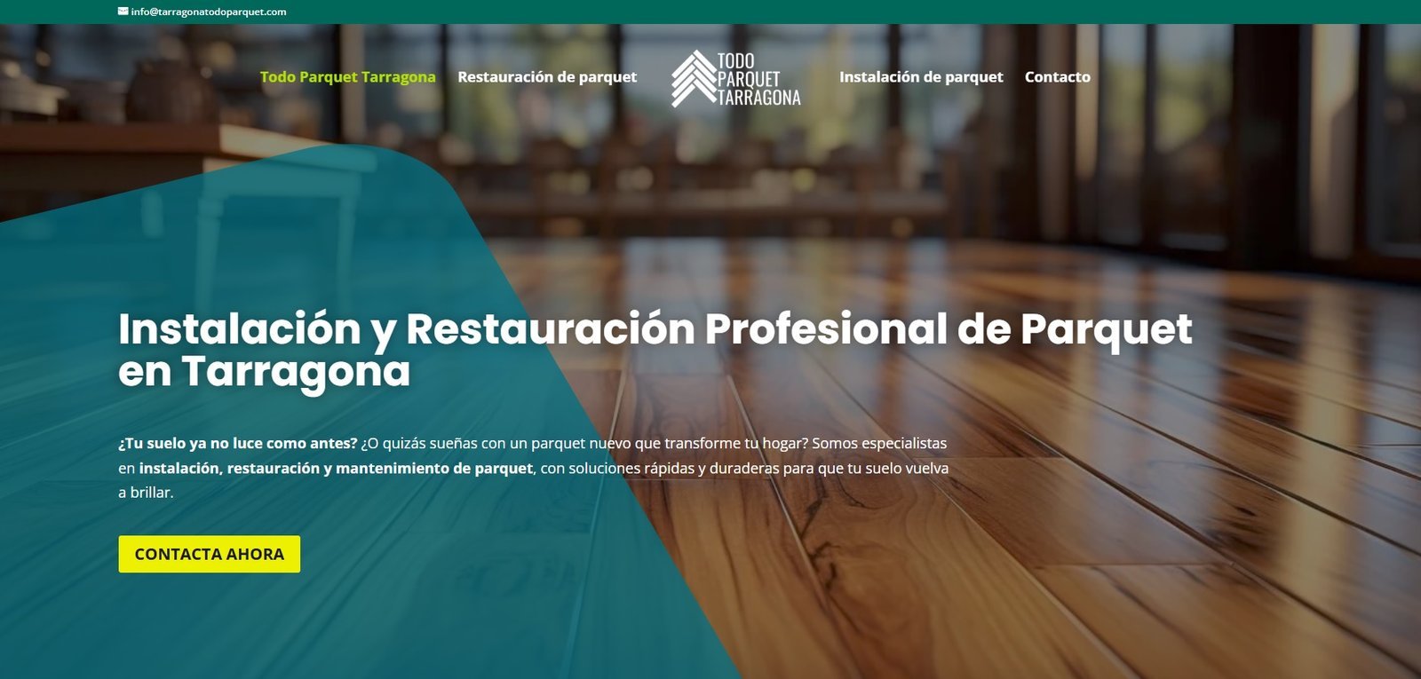 TARRAGONA TODO PARQUET - Web Corporativa