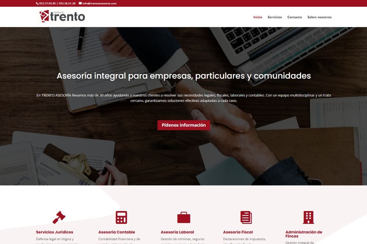 TRENTO - Web Corporativa