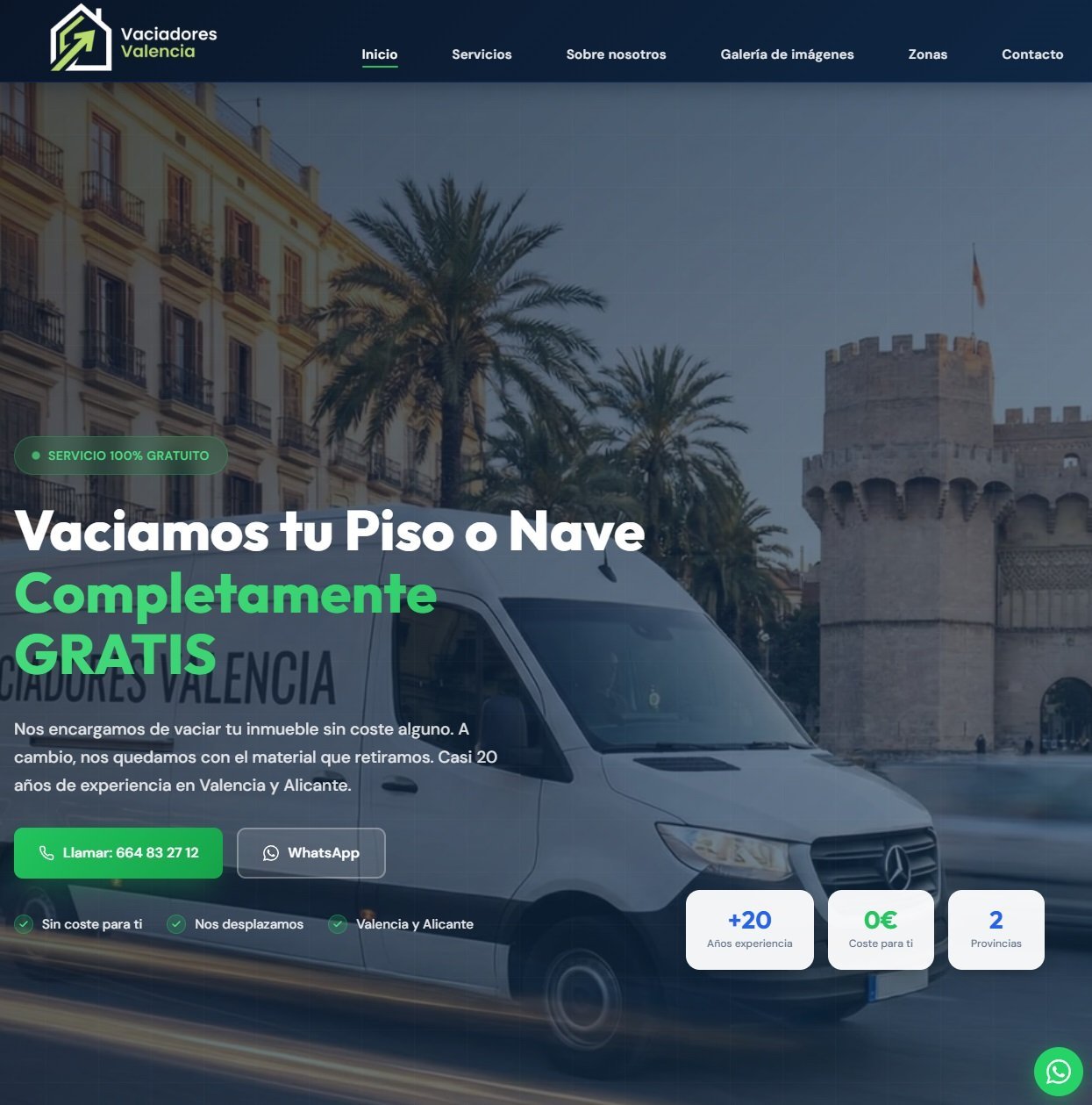 VACIADORES VALENCIA - Web Corporativa