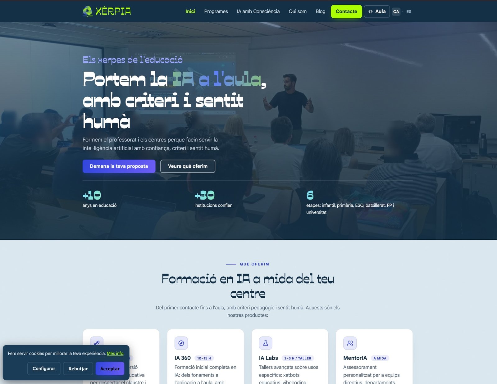 Web de Xèrpia